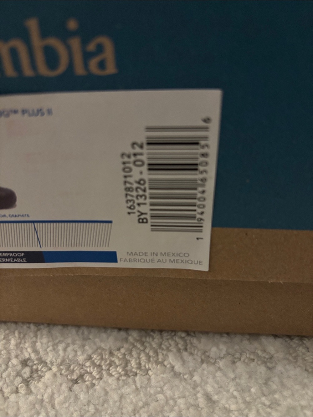NIB Columbia Powderbug Plus II Snow Boots - Picture 5 of 5